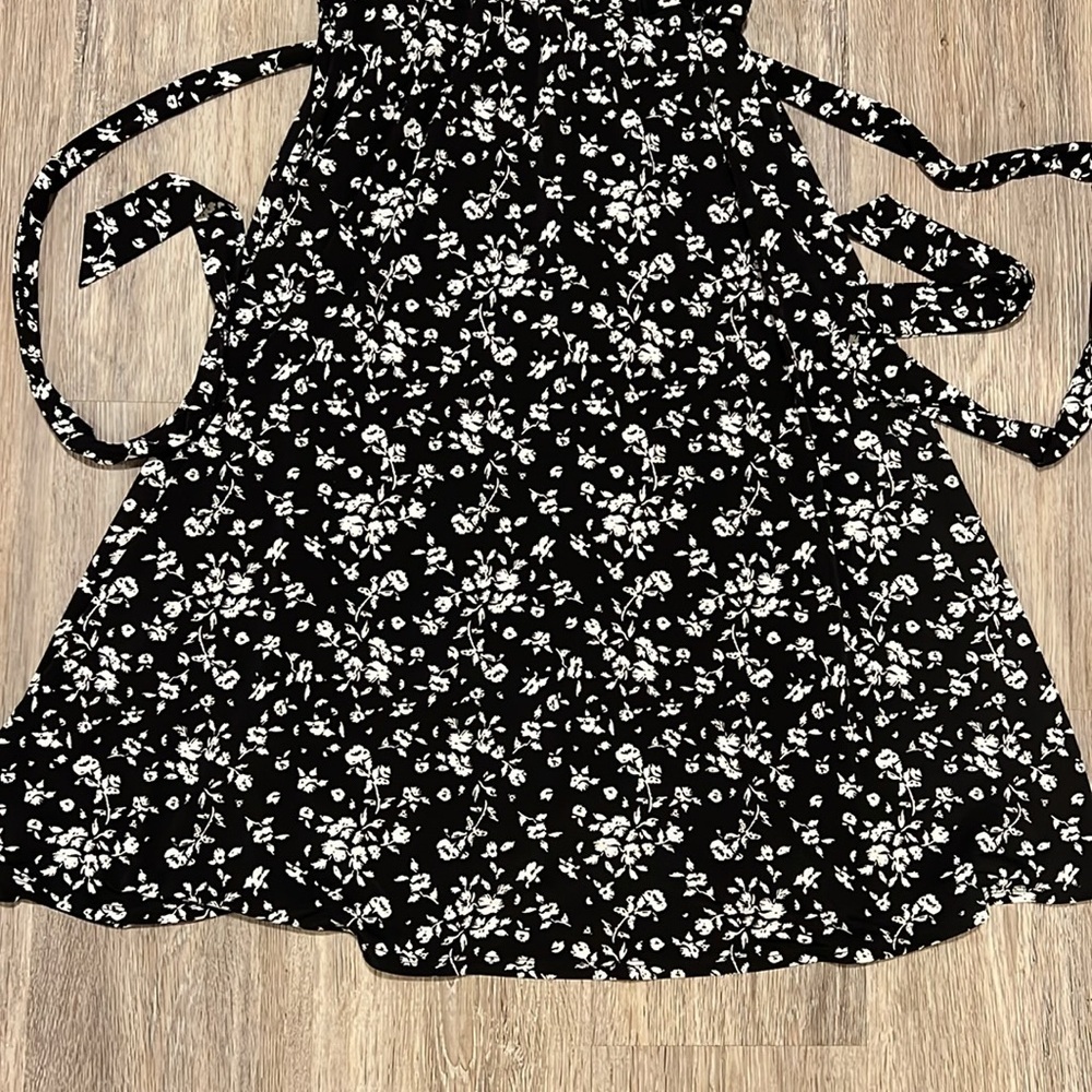 Eliza J Faux Wrap Floral Midi Dress - Picture 4 of 12